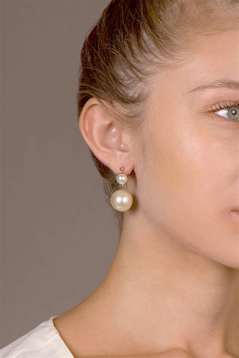 dior earrings melbourne|christian dior pearl earrings.